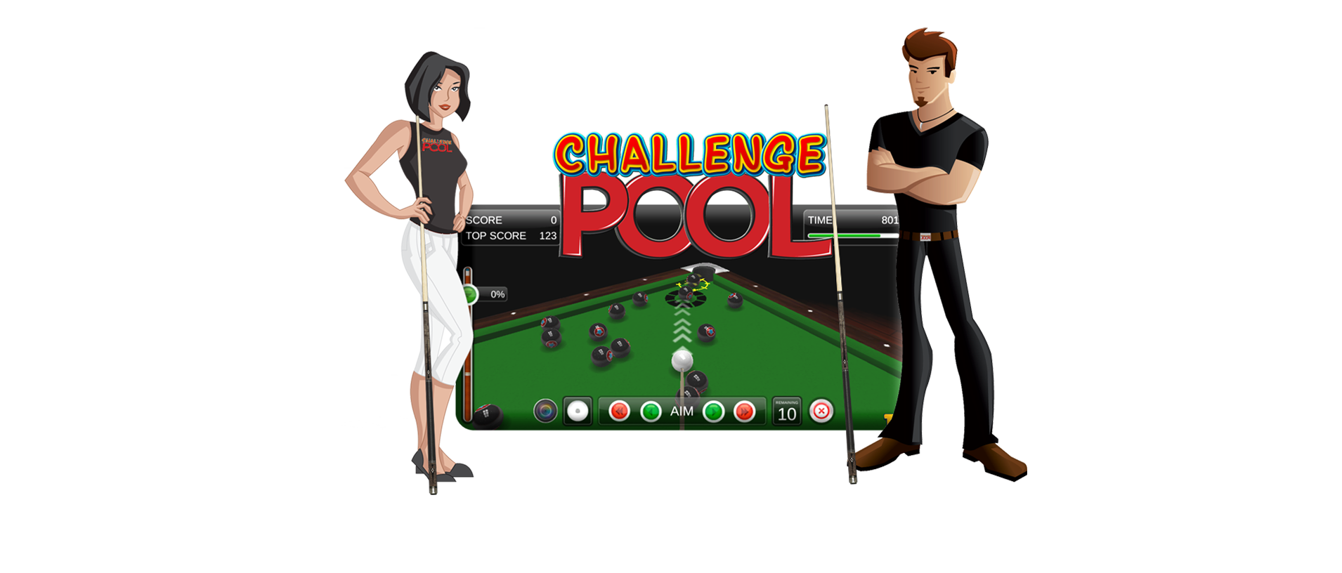 Free Online Pool & Billiards Games